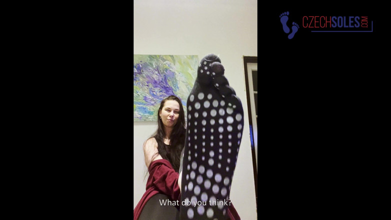 Czech Soles - foot fetish content: Sniff and Lick My Sweaty Toe Socks After Yoga
