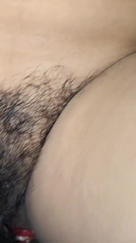 Stepmom Giving Foot Job Then Fucking Her Hairy Pussy