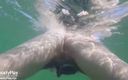Sweety play: Underwater Creampie and Pee