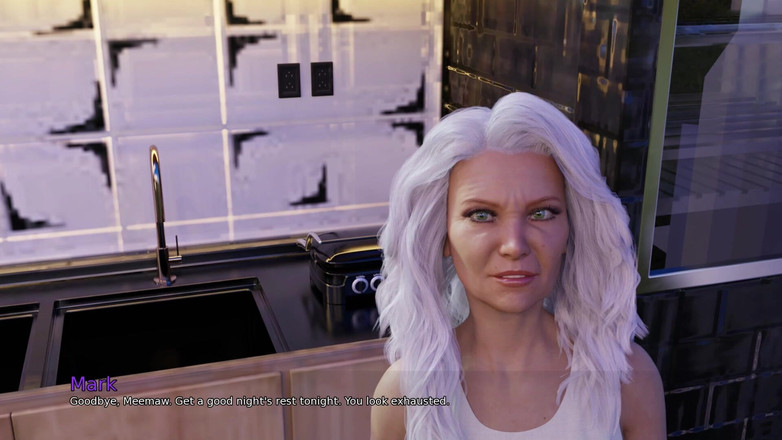 3D Cartoon Porn: My Dorm 63 - Všechny dívky líbají Marka na večeři Norah (sfw)