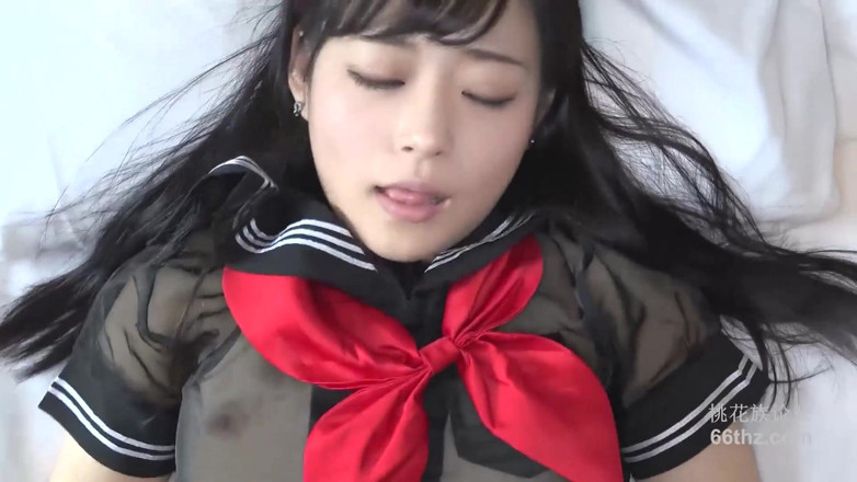 Asians in love: Pretty Asian teen uniform creampie