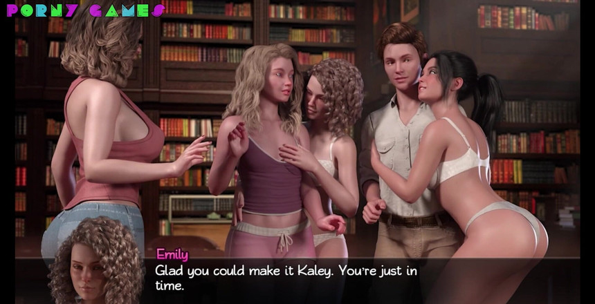 Porny Games: Treasure of nadia v81042 - fiesta de sexo en la biblioteca (3)