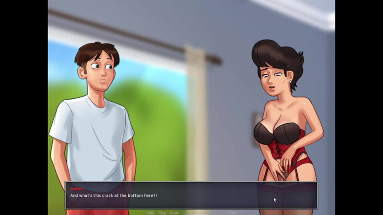 LewdArcade: Summertime saga helen Animation Sammlung [teil 15] Nacktes sexspiel [18+] Erwachsenen-spiel