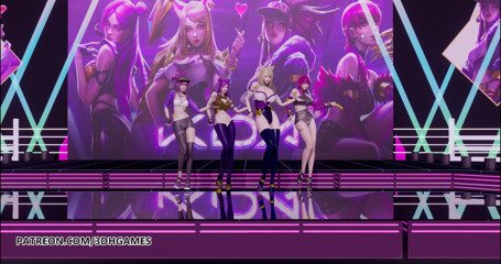 3D-Hentai Games: Girls day - Something striptease Ahri, Akali, Evelynn, Kaisa 3d uncensored erotic...