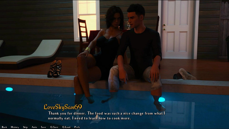 LoveSkySan69: Être un dik 0.8.1, partie 250, Dîner avec Isabelle par Loveskysan69