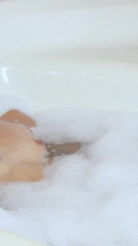 Asian Bunny in Bath