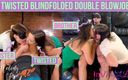 ImMeganLive: A twisted blindfolded double blowjob - ImMeganLive and Melody Fire