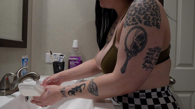 GothBunny6669: Dani rutina denní a noční zubní náhrady