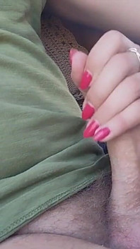 On the Bus a Stranger Helps with a Handjob