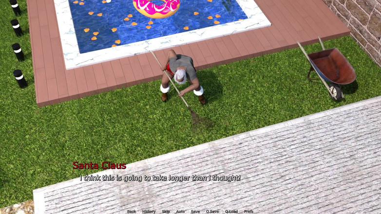 Dirty GamesXxX: ローラ クリスマス 2025:寝取られて寝取られてるサンタクロースがクリスマスイブに浮気妻の性的浮気を見守る - 第2話