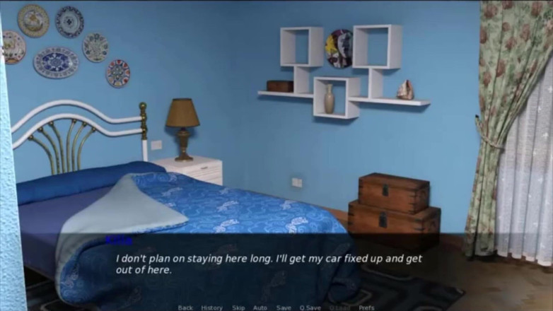 Visual Novels: Pine falls part 1