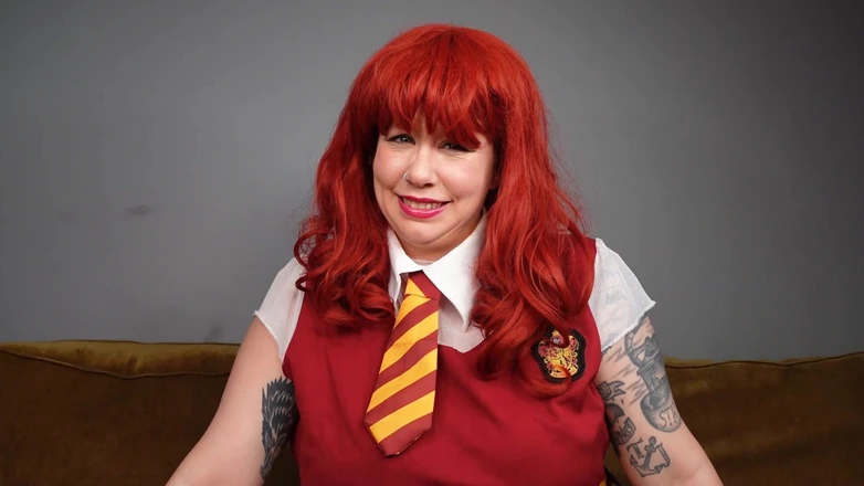 Deanna deadly: Hermione cant stop laughing at your tiny penis!