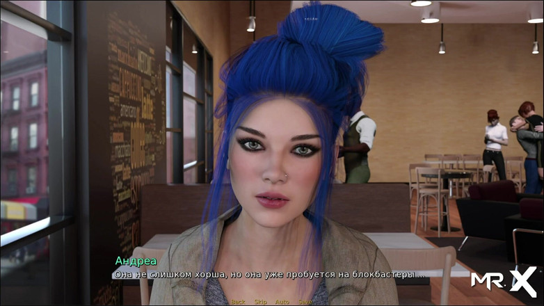 Mr Studio X: Odzyskanie przeszłości - wakacje na plaży i gry lesbijek E1 # 141