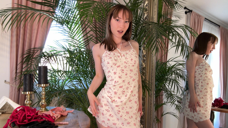 WeAreNewbies: Barely Dressed: Outfit Tease