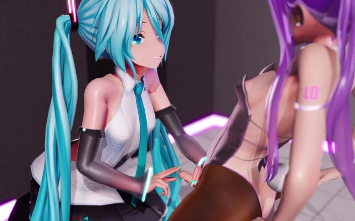 Velvixian3Futanari: Miku x futa lo blowjob futa transe