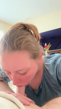 Slow and Sexy Blowjob From Wife