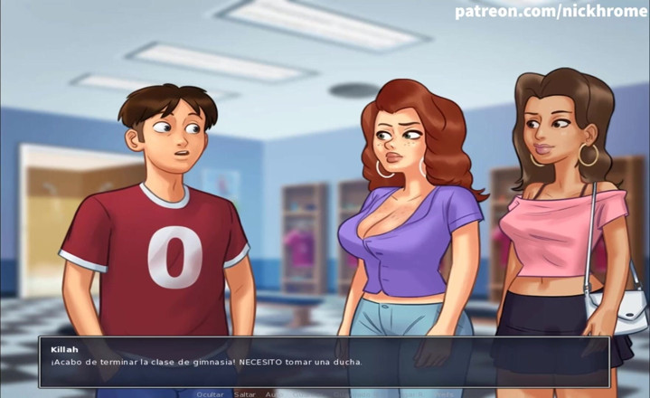 Cartoon Universal: Summertime saga part 163 - favourite bitch in college ( Spanish sub )
