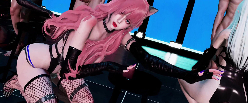MikuMotion: [mmd] Brave Girls - Rollin'four People; Nude Dancing; Dance Sex; Black...