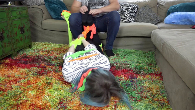 Restricting Ropes: Luna Grey - 묶고 간지럽히는 가정 교사