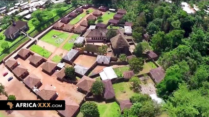 Africa-XXX: Threesome with the new wife in Africa