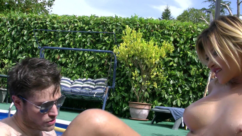 HPG Production: Gorgeous Blonde Babe Fucked in the Pool