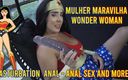 Redqueen films: Anal Sex With a Wonder Woman Cosplay