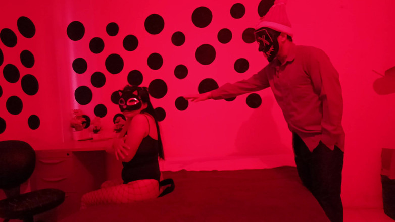 NEGRITA SEXY: Video speciale di halloween !! Lo spirito scopa la donna in...