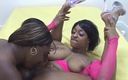 Africans Orgasm: Black lesbians chubby pussy licking