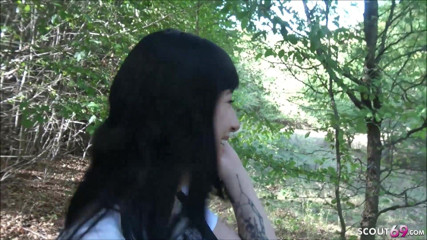 Full porn collection: Big Dick Refugee Fuck German College Teen in Forest
