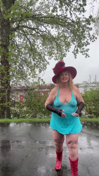 Catching Raindrops on My Titties