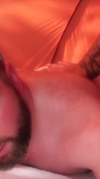 Bearfilms Marc Angelo Jerks off Trevor Fentiman Hard Dick