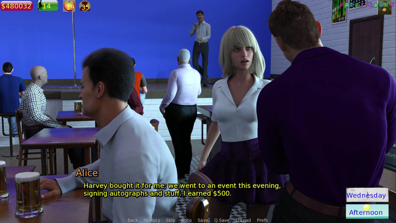 Porny Games: Alenka v říši divů od pomalých her - manželka má sex s šéfem,...