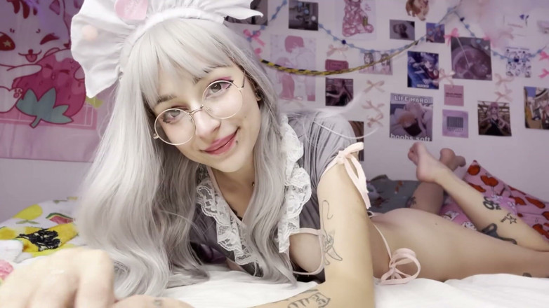 lanalovacutie: Sperma-op-mijn-ahegao-kwijlend-gezicht-stiefvader