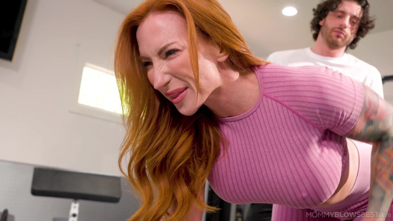 Mommy blows best: Mommyblowsbest terli egzersiz daha tatlı ödüller anlamına geliyor