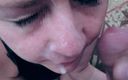 Lorem Ipsum: Close up blowjob from milf ended thick cumshot on her...