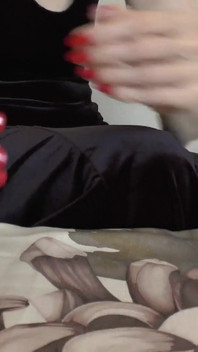 Beautiful Hands, Long Red Fingernails, JOI Lady Victoria Valente