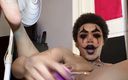Tokieos Playground: My clown makeup and my perfect big booty with butt...