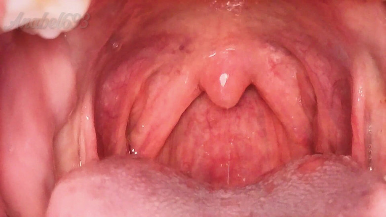 anabel693: 입 페티시 목젖 가까이 나는 딱딱한 BBC에 질식한다