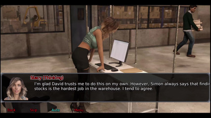 Johannes Gaming: The office wife #12: Stacy played with her self in the...