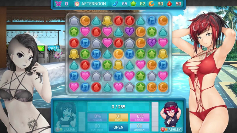 LoveSkySan69: Huniepop 2 - подвійне побачення - частина 5, сексуальні модельні красуні від loveskysan