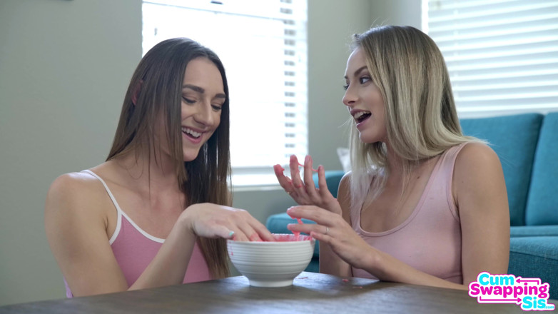 Cum Swapping Sis: Мені подобається отримувати липкий зведений брат - s1e2
