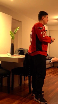 Sol Peterson Gags on Cofla24cm's Giant Cock After Telling Him Her Dirty Fantasies