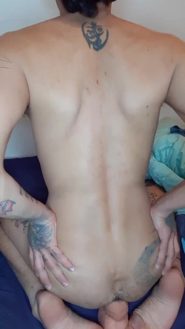 DaveFistFox: Dave riding his dildl