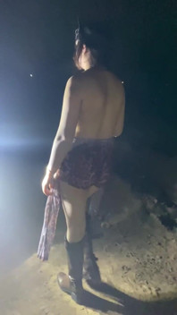 Anne Steele Nude Flashing on Road