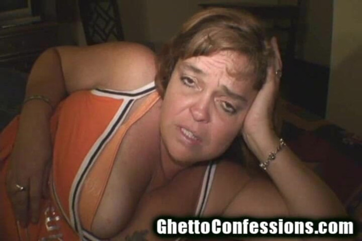 Ghetto Confessions: Big Floppy Titty Whore Ass Stories Sucks Prick Sperm on...