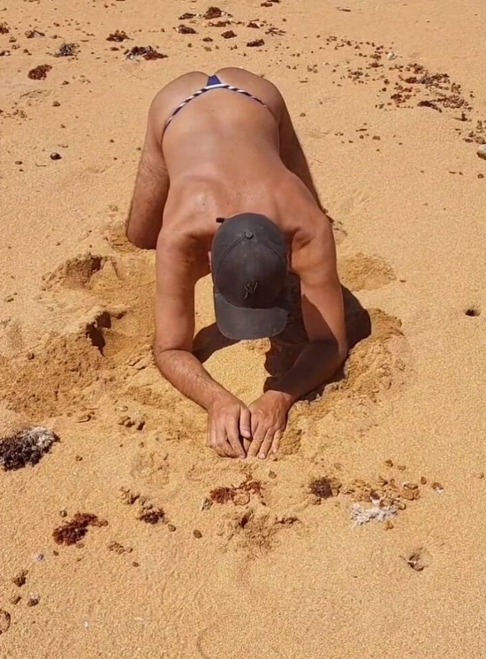 Ladysilvas: Ladysilva transeksüel sahilde bikinili ne ateşli bir göt