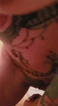 Asshole Tattoo, BJ, Getting Fucked Hard
