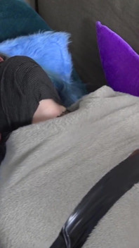 Luna Grey - encased blanket