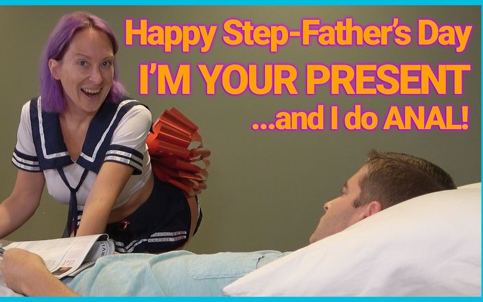 Sex with milf Stella: Happy father’s day step-daddy! I’m your present!