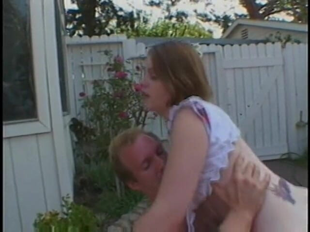 Outdoor Fucktivities: Lusty teen rides a big dick in the middle of...